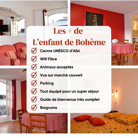 L'Enfant De Boheme D'Albi - Centre Unesco - 200M Cathedrale - Parking - Animaux Acceptes المظهر الخارجي الصورة